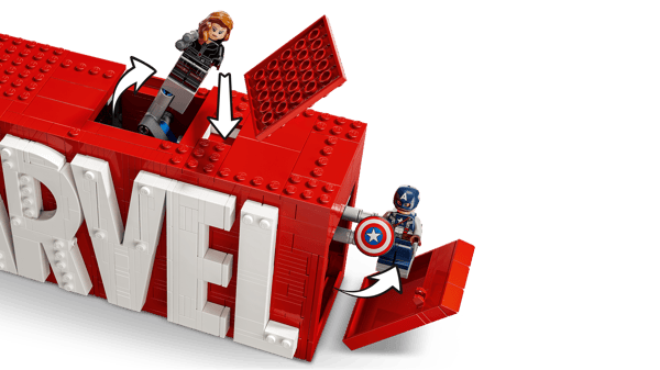 LEGO 76313 Logo MARVEL et ses super-héros — visuel 4 sur 8