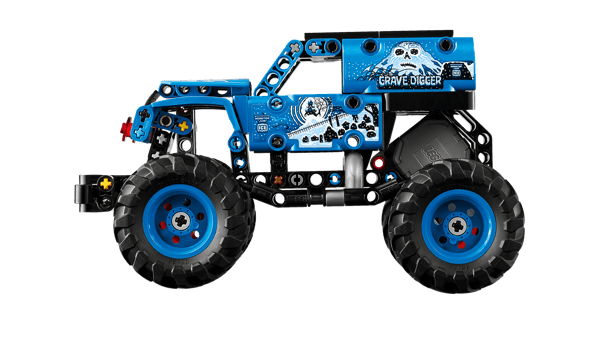 LEGO 42219 Monster Jam™ Grave Digger™ - Feu et glace — visuel 4 sur 8
