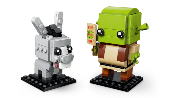 LEGO 40923 Figurines de Shrek, l’Âne et Ti Biscuit — visuel 3 sur 8