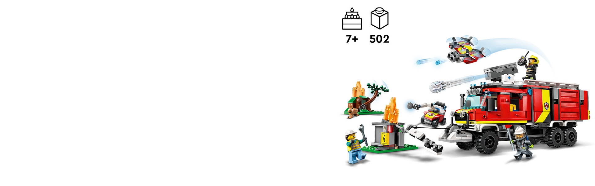 インショップ LEGO レゴ シティ 60374 消防指令トラック 新品未使用