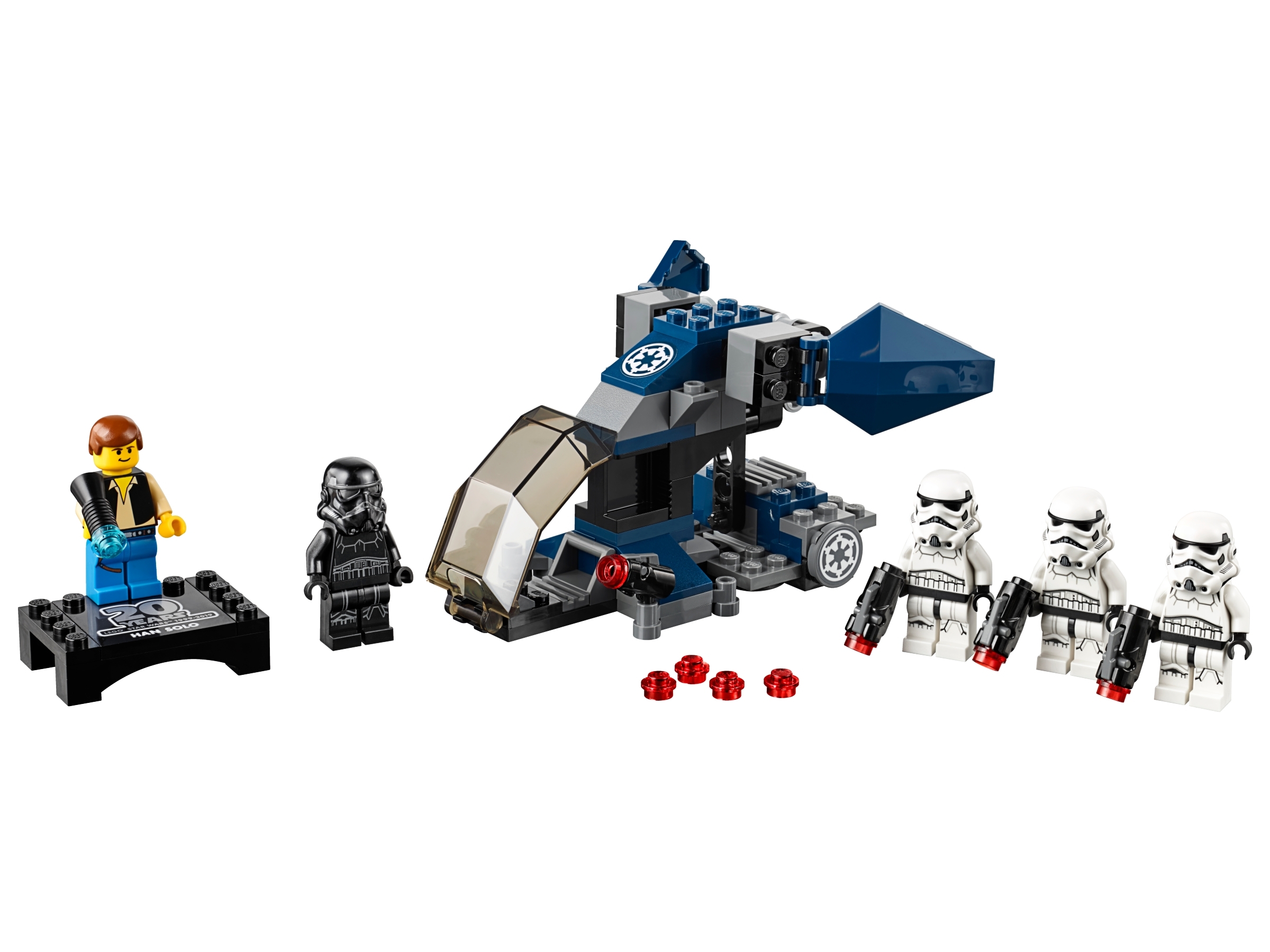 75262 SHADOW TROOPER new helmet gun stormtrooper 1 LEGO Star Wars minifigure 