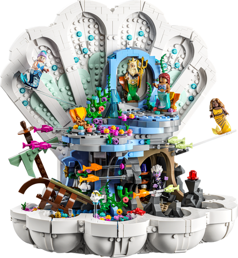 LEGO 43225 - Den lille havfrues royale muslingeskal