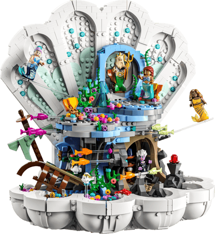 The Little Mermaid Royal Clamshell — LEGO set 43225