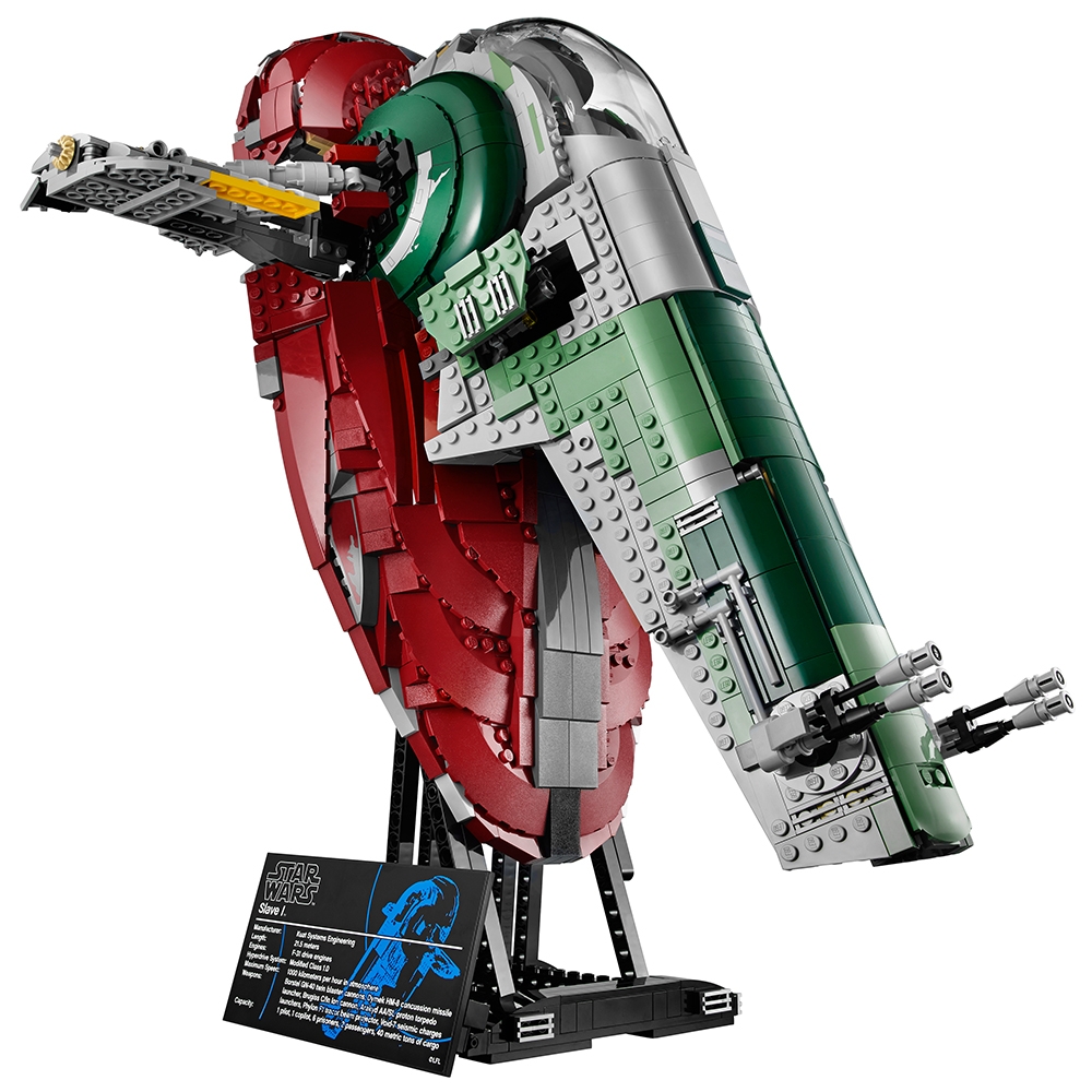 Lego Star Wars Mandalorian Reveals: Slave One, Moff Gideon Ship
