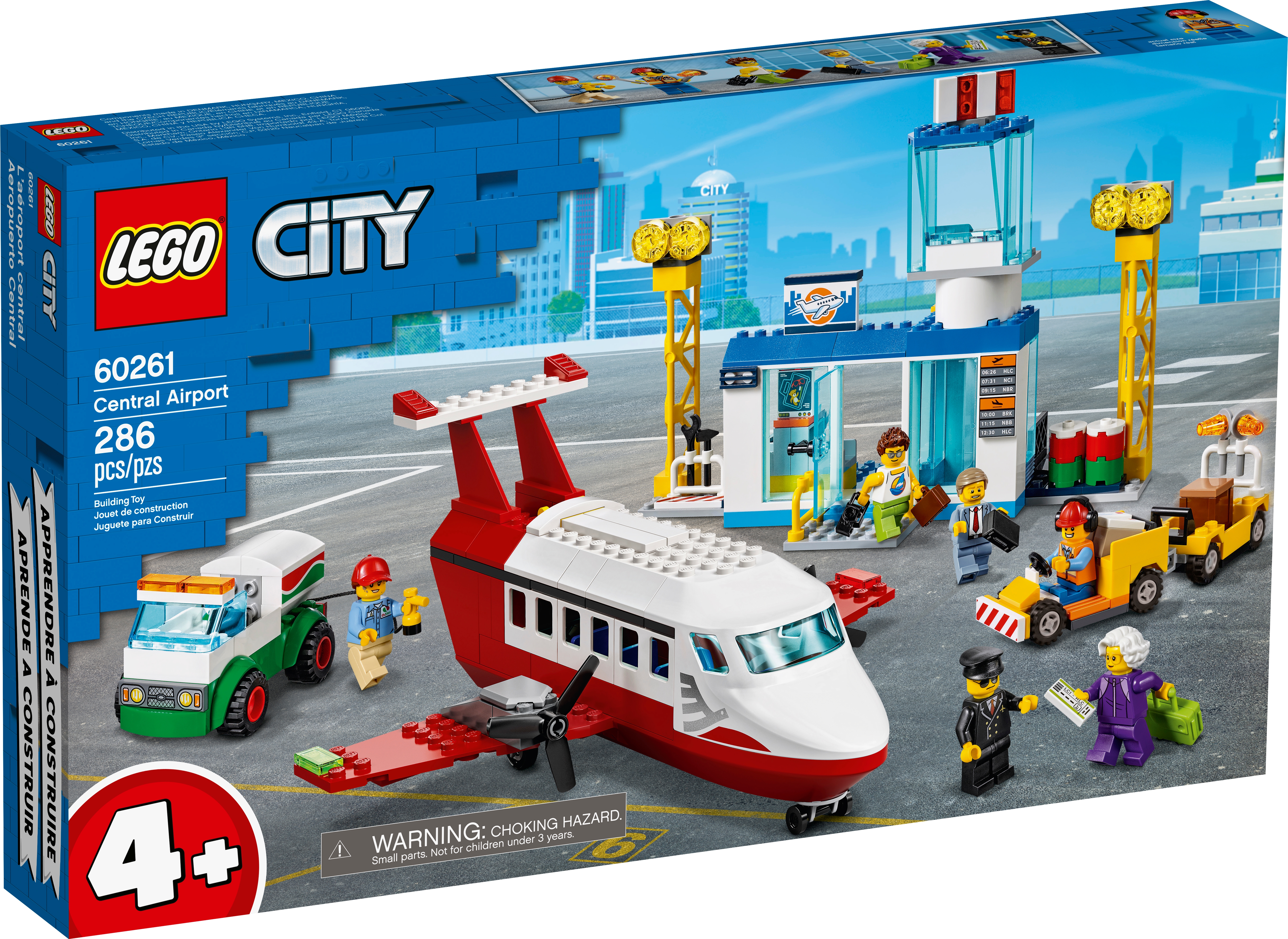 1x LEGO® Koffer schwarz City Puppenhaus Eisenbahn Flughafen aufklappbar K4 
