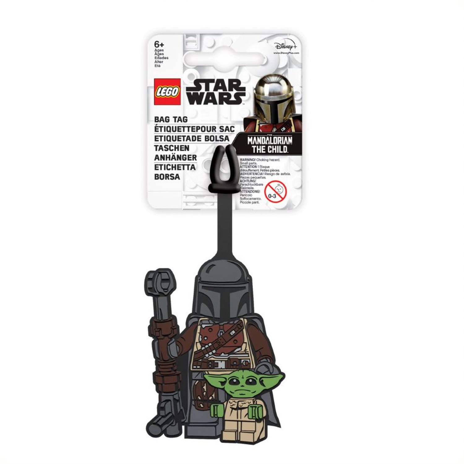 The Mandalorian™ with Grogu™ Bag Tag 5006367 - LEGO