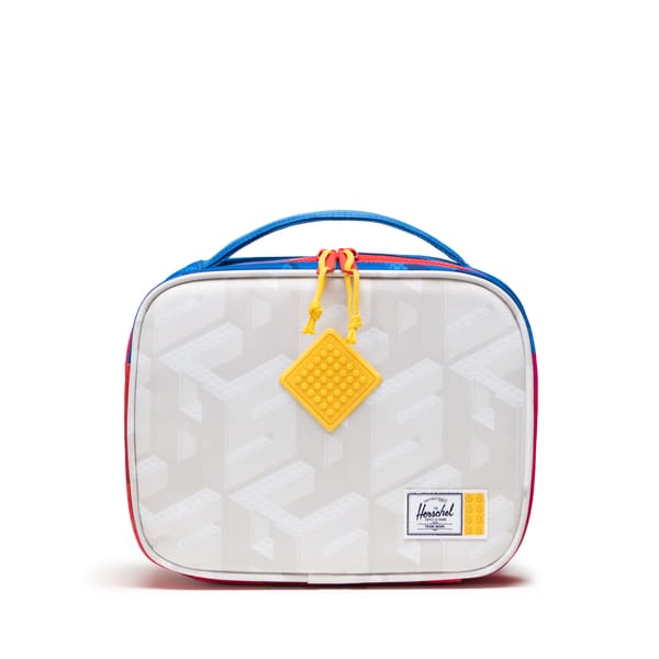 Pop Quiz Madkasse Little Herschel - farvede monogramklodser