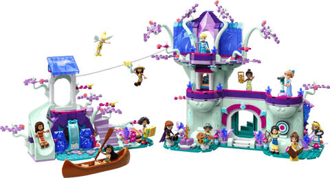 La casa sull’albero incantata — set LEGO 43215
