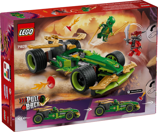 LEGO 71828 La voiture de course à rétrofriction de Lloyd — visuel 8 sur 8