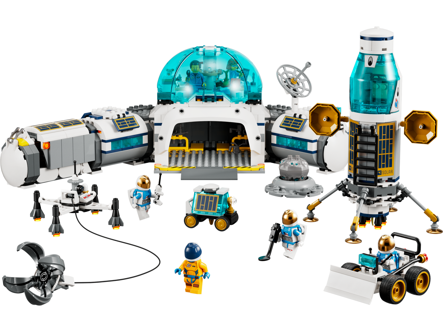 Lunar Research Base 60350 | City | online at the LEGO® Shop US