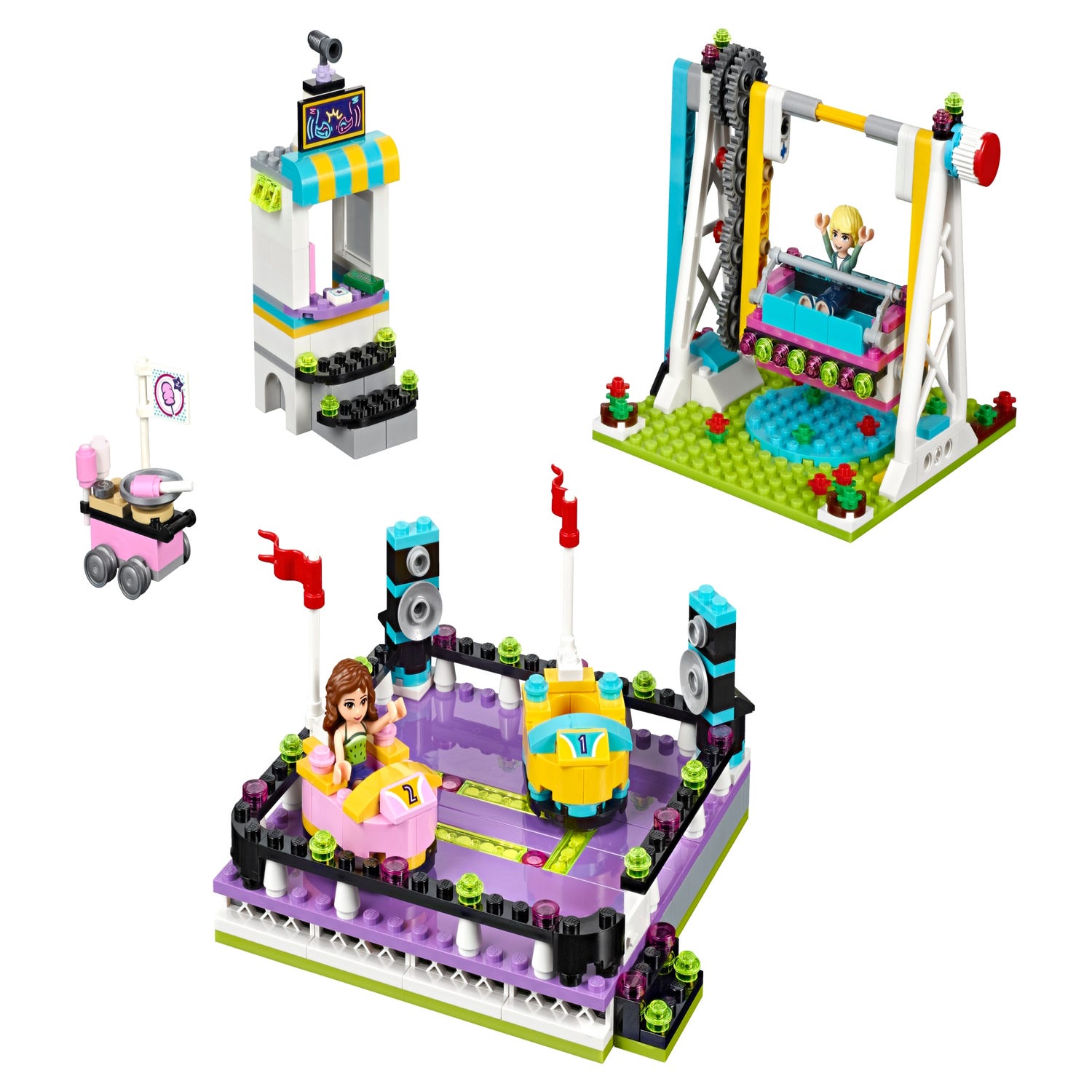 Eerlijkheid evenwicht Anoi Pretpark botsauto's 41133 | Friends | Officiële LEGO® winkel BE