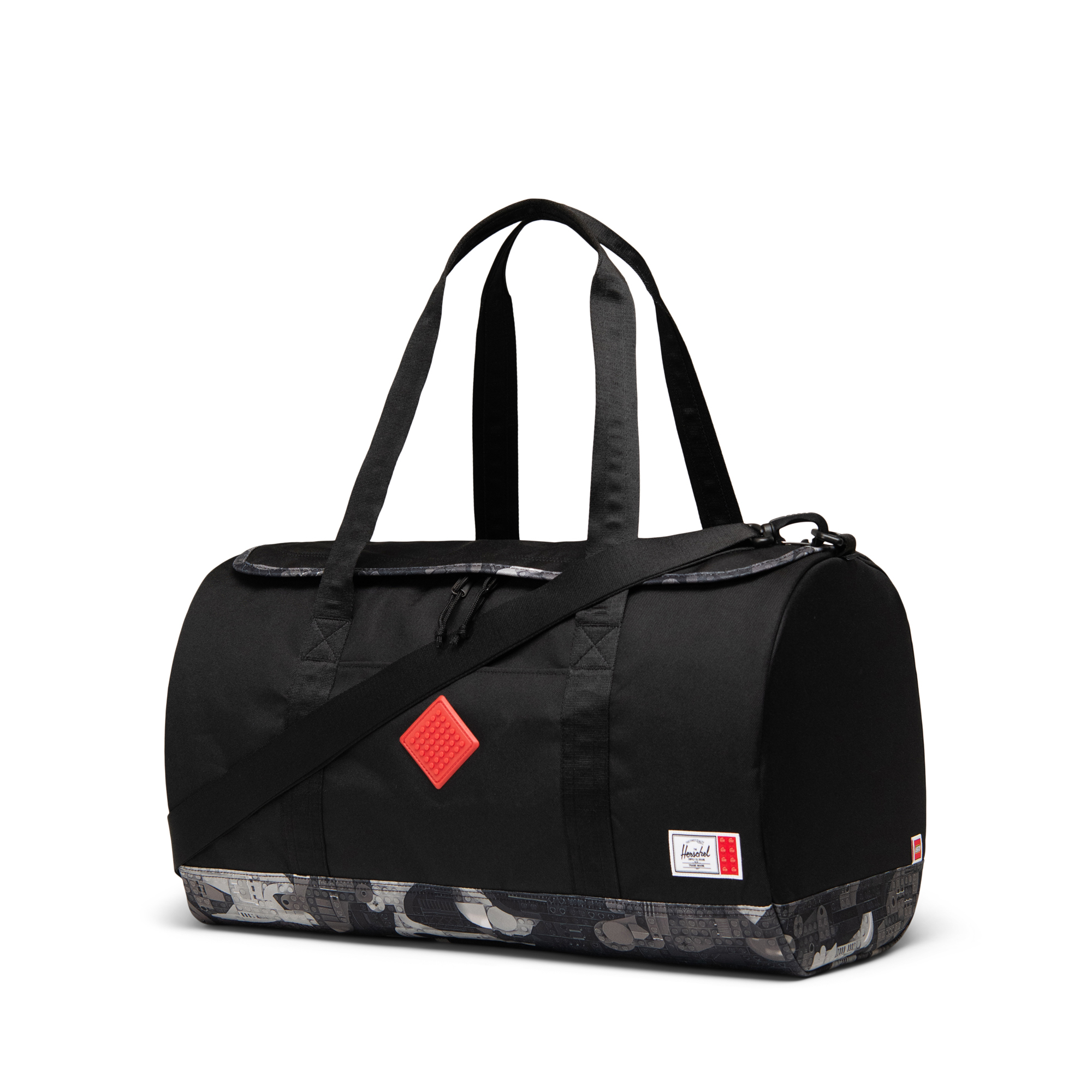 Herschel Heritage™ Duffle – Black/Abstract Bricks Black 5010437