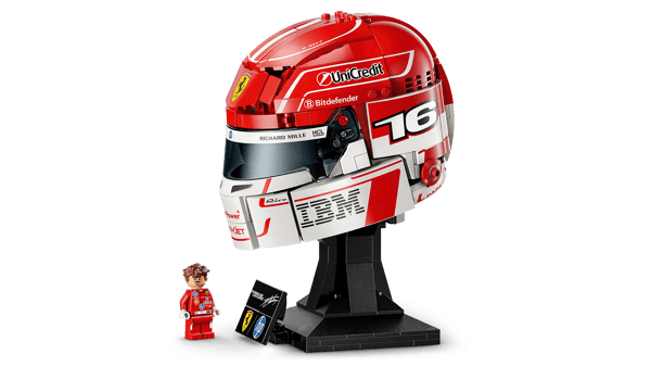 LEGO 43014 Scuderia Ferrari HP Casque de Charles Leclerc — visuel 5 sur 8