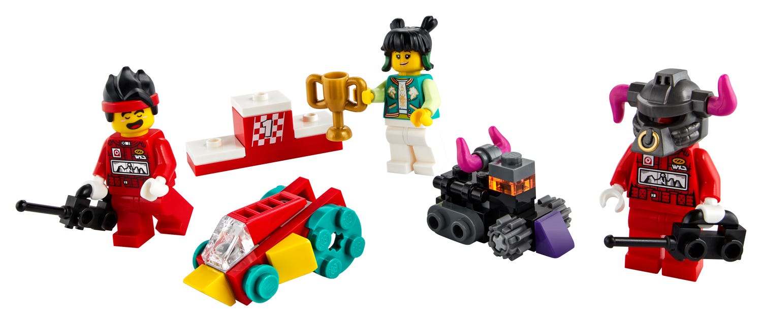 LEGO® 40472 - Corsa telecomandata di Monkie Kid