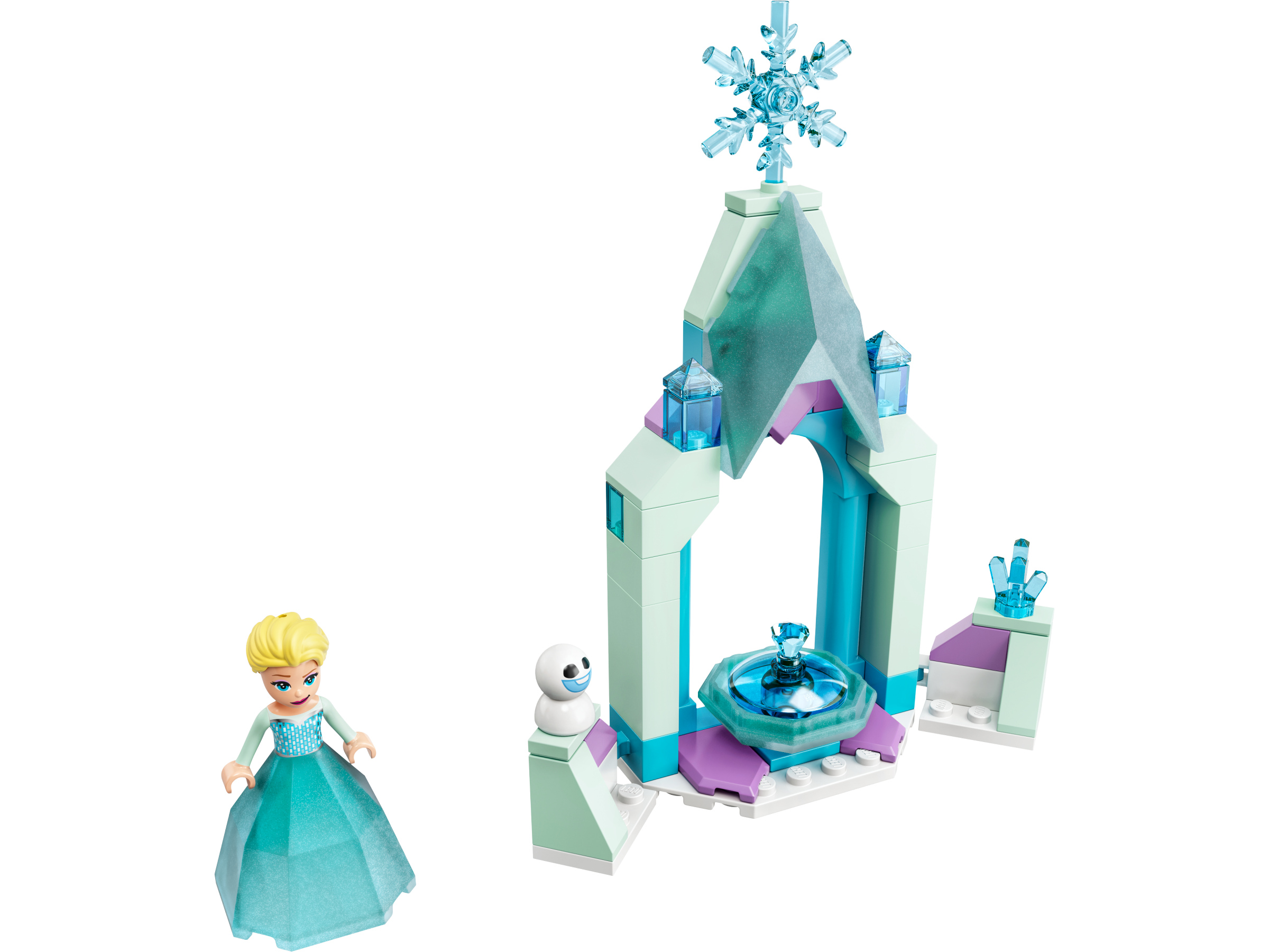 Elsa's Castle Courtyard 43199 Disney™ | Buy at Official LEGO® Shop US
