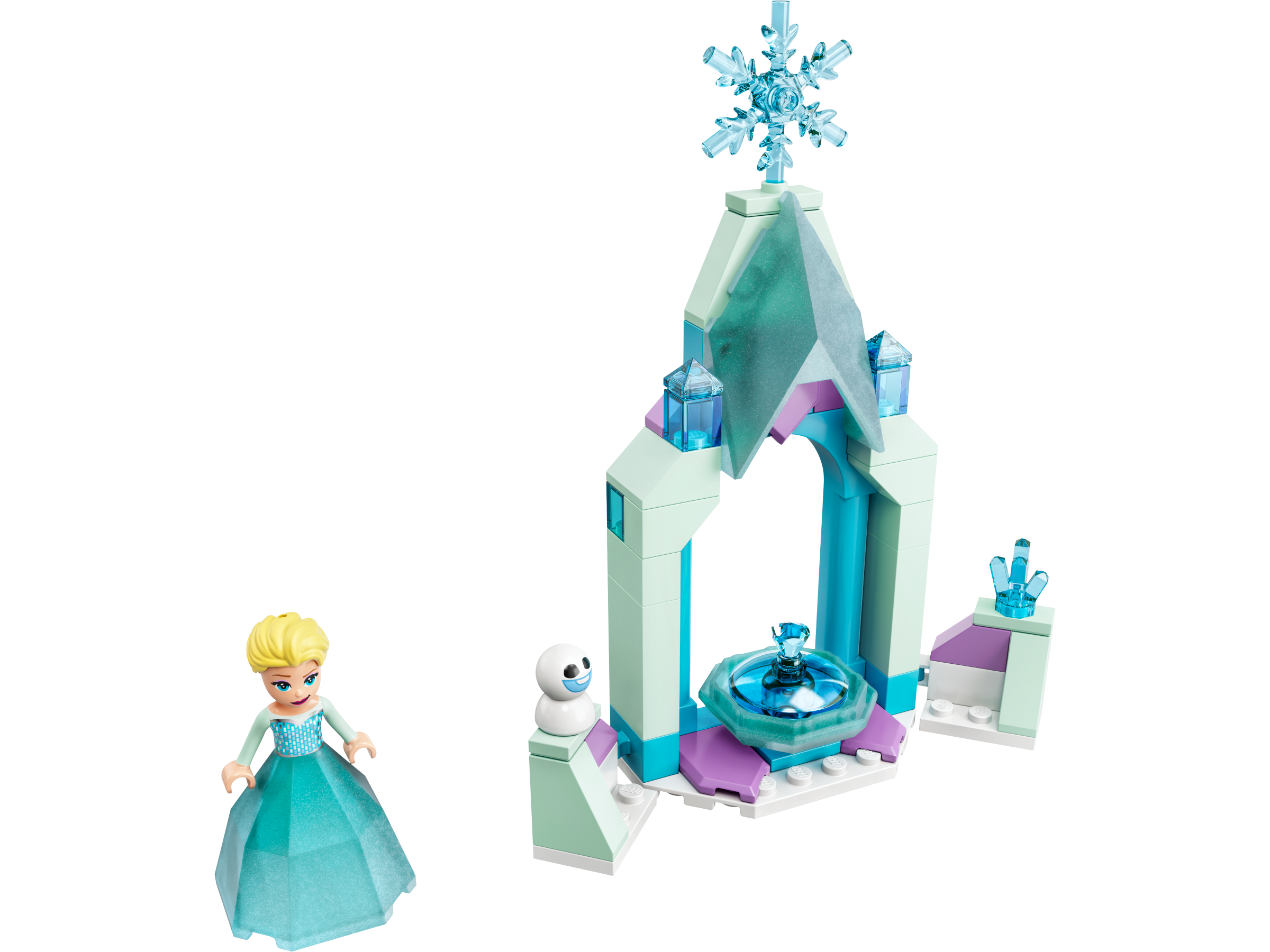 Elsa's Castle Courtyard 43199 Disney™ Buy online at the