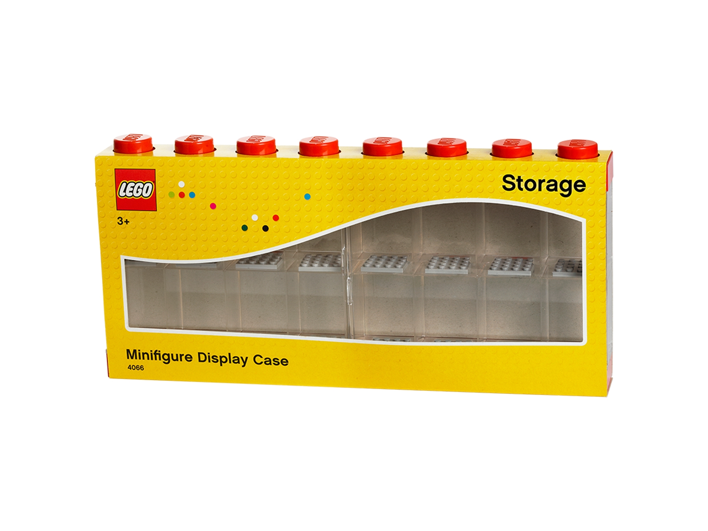 New Lego Storage 16 Minifigure Display Case 4066 Black 