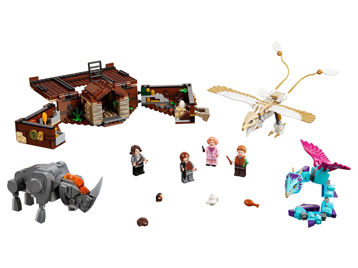 Newt´s Case of Magical Creatures 75952 Harry Potter™ Buy online at the Official LEGO® Shop US