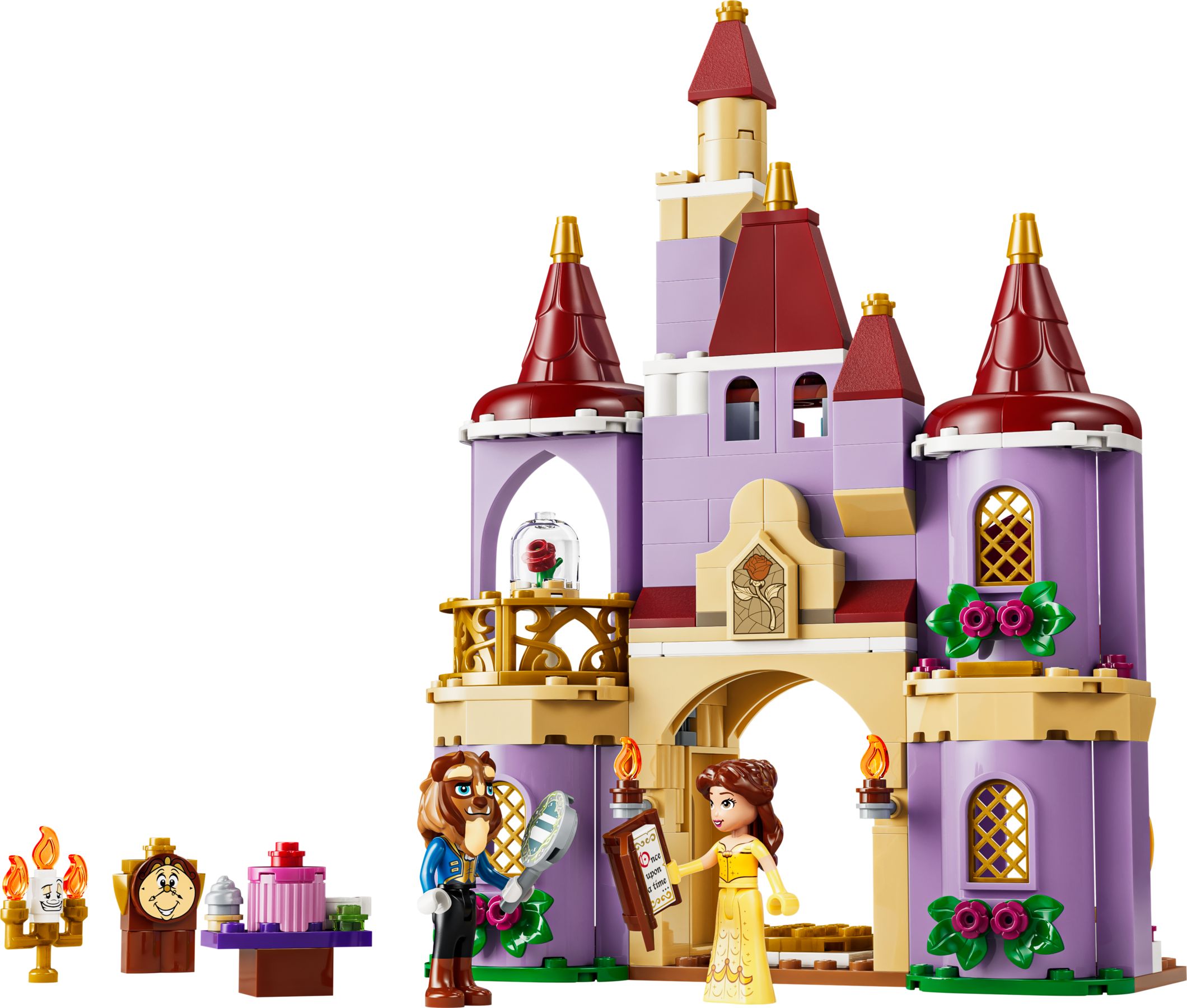 Set LEGO Disney 43289 Le château enchanté de la Belle et la Bête