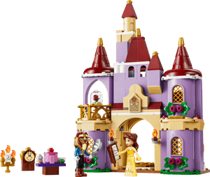 Le château enchanté de la Belle et la Bête