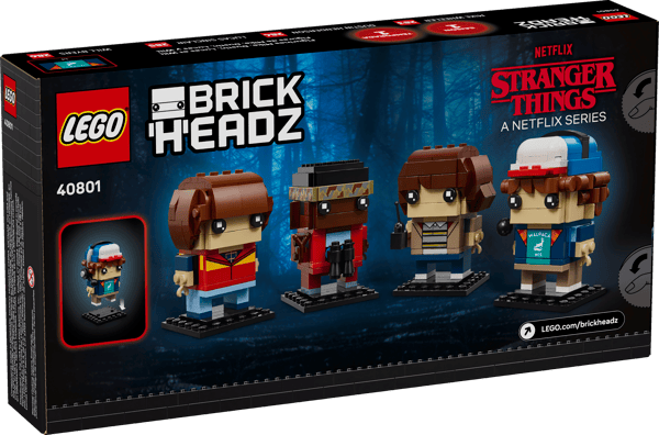 LEGO 40801 Figurines de Mike, Dustin, Lucas et Will — visuel 8 sur 8