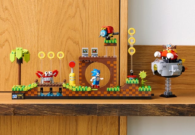 LEGO Ideas - Sonic the Hedgehog™ – Green Hill Zone - Dular