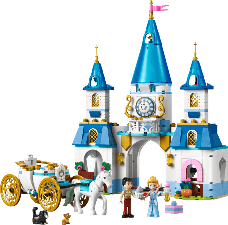 Cinderella's Castle & Horse Carriage — LEGO set 43275