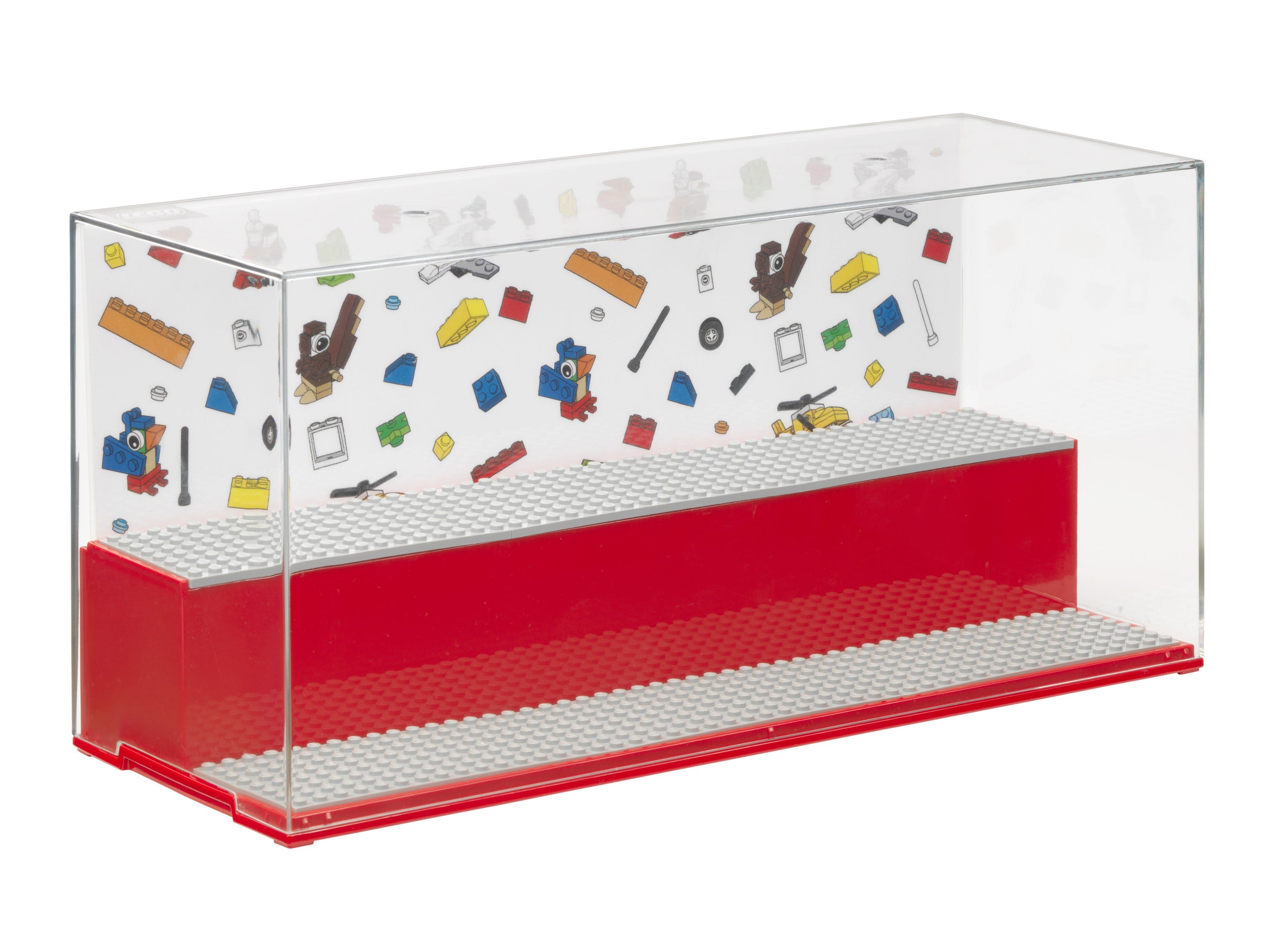 LEGO Play and Display Case Red