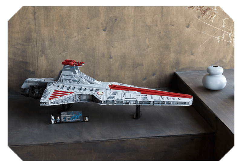 Venator-Class Republic Attack Cruiser display