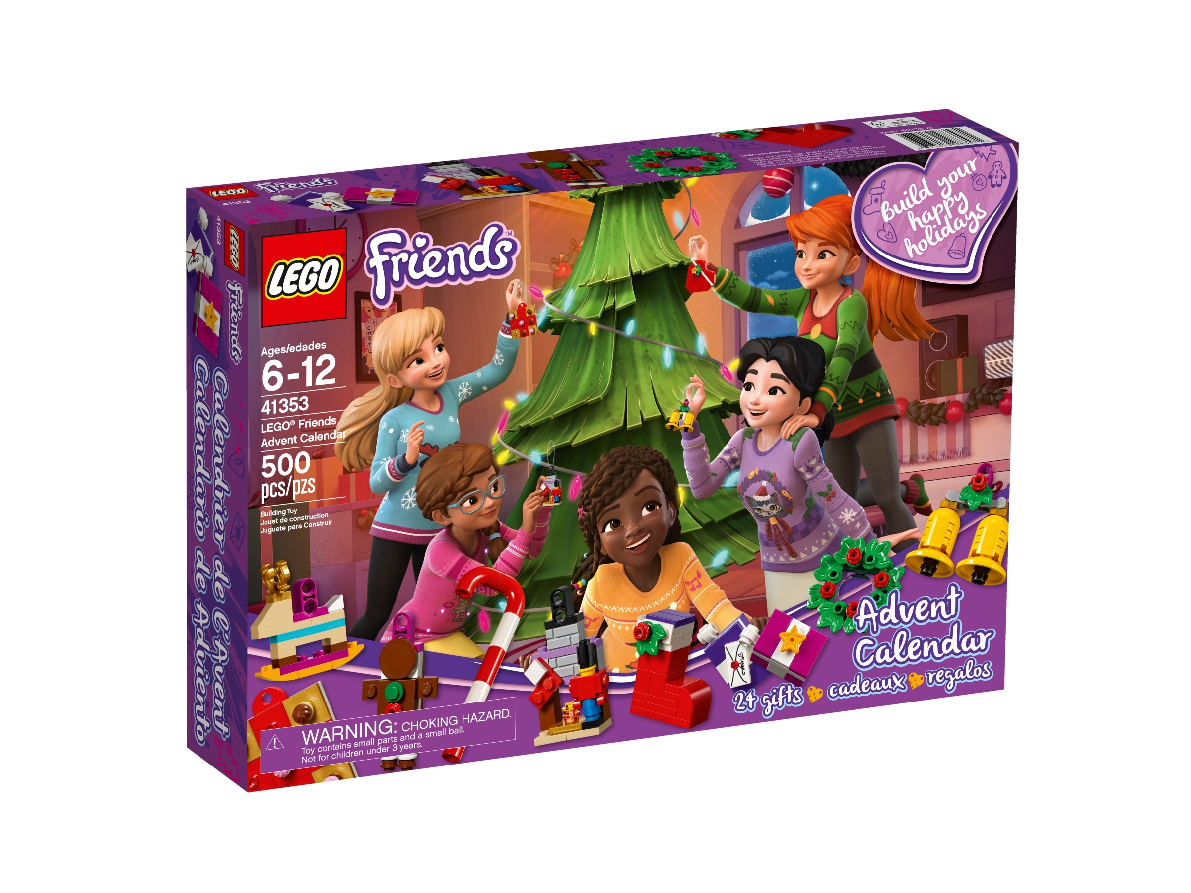 NEW LEGO FRIENDS CHRISTMAS WINTER BUILDABLE DECORATIONS 41353 TRAIN CUPCAKEPICK 