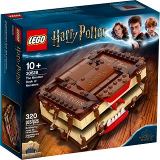 Mal funcionamiento lealtad Multa The Monster Book of Monsters 30628 | Harry Potter™ | Buy online at the  Official LEGO® Shop US