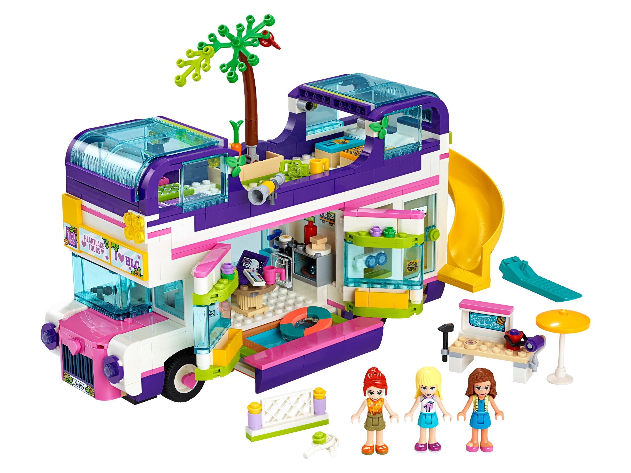 Lego Friends Friendship Bus Building Set 41395