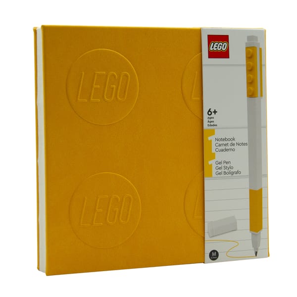 Notebook with Gel Pen – Yellow - Image 1
