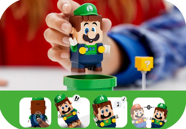 Adventures with Luigi Starter US LEGO® 71387 | Mario™ at Buy the LEGO® Course Official | Shop Super online