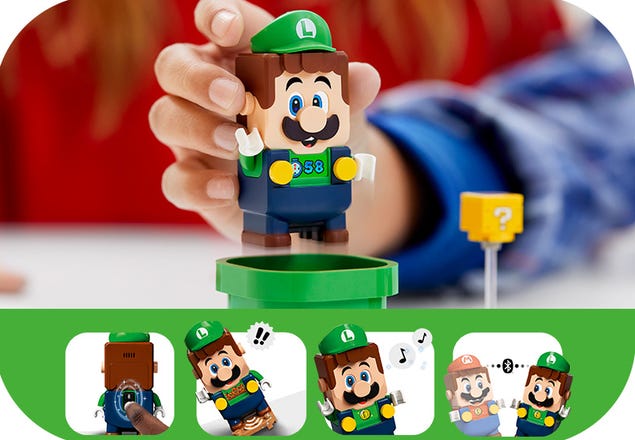 Buy the Shop Official 71387 with US | online Luigi LEGO® Super Mario™ Starter Course Adventures LEGO® | at