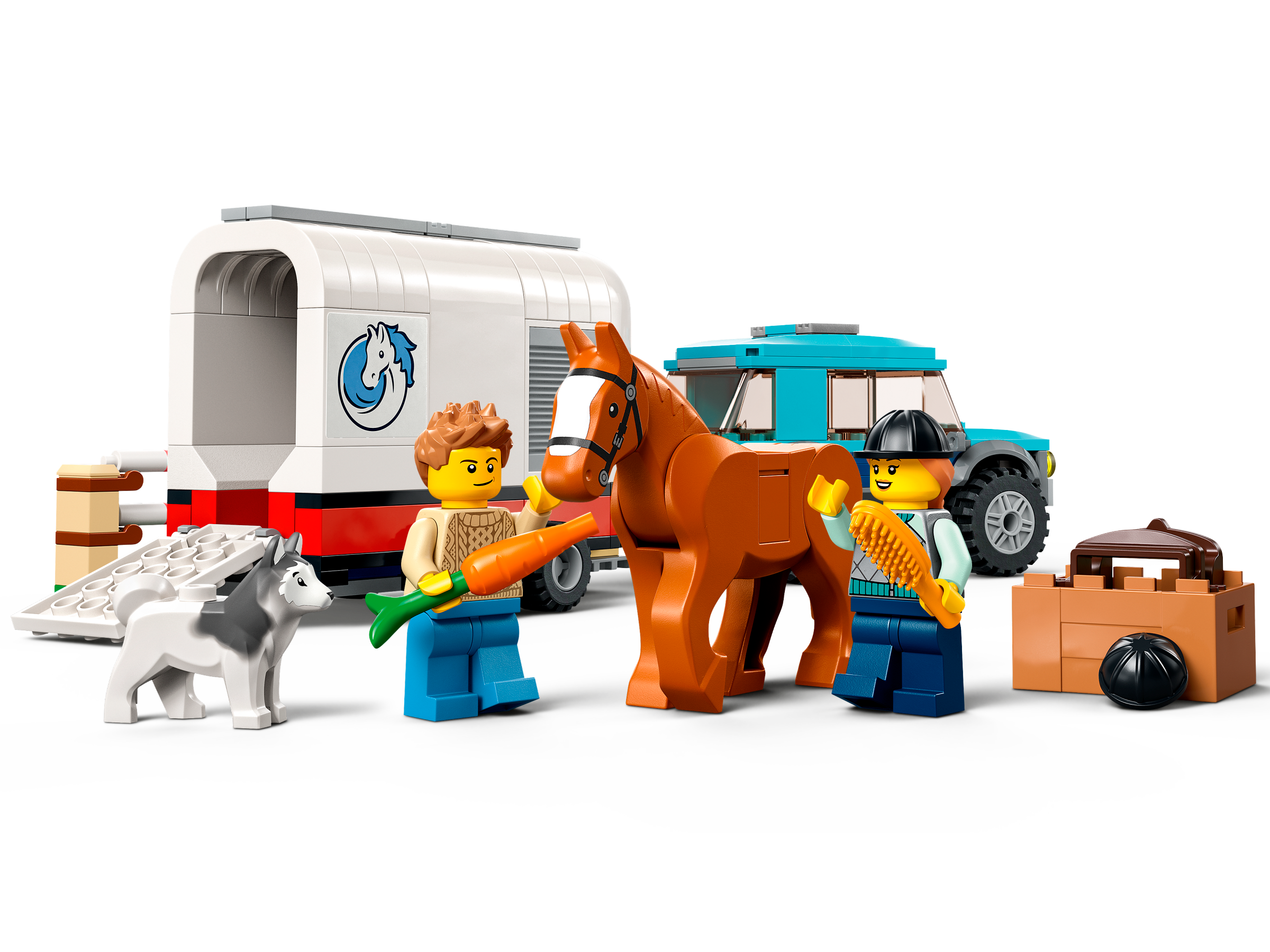 Lego City - Transportador de Cavalos - 196 Peças - 60327 - Lego✓ - Real  Brinquedos