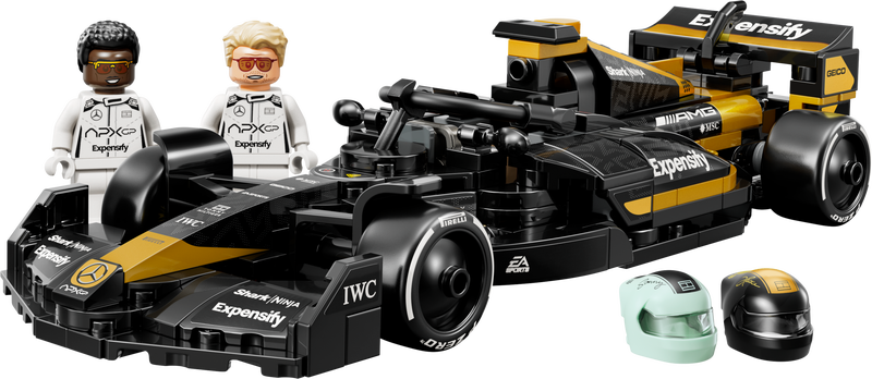 Le set LEGO 77252 Voiture de course de l'écurie APXGP tirée du film F1