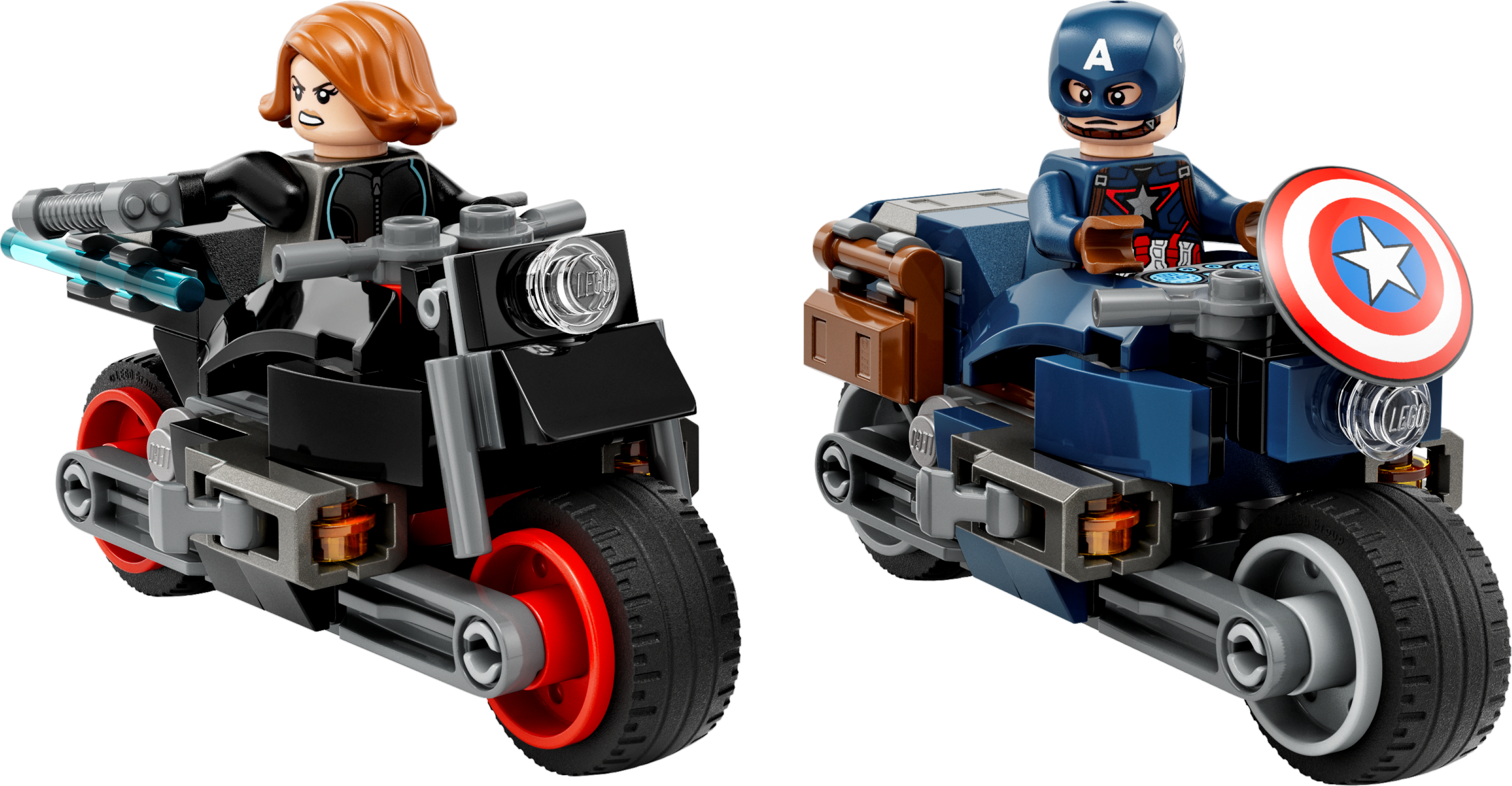 Black Widow & Captain America Motorcycles 76260 | Marvel | Buy online at  the Official LEGO® Shop US