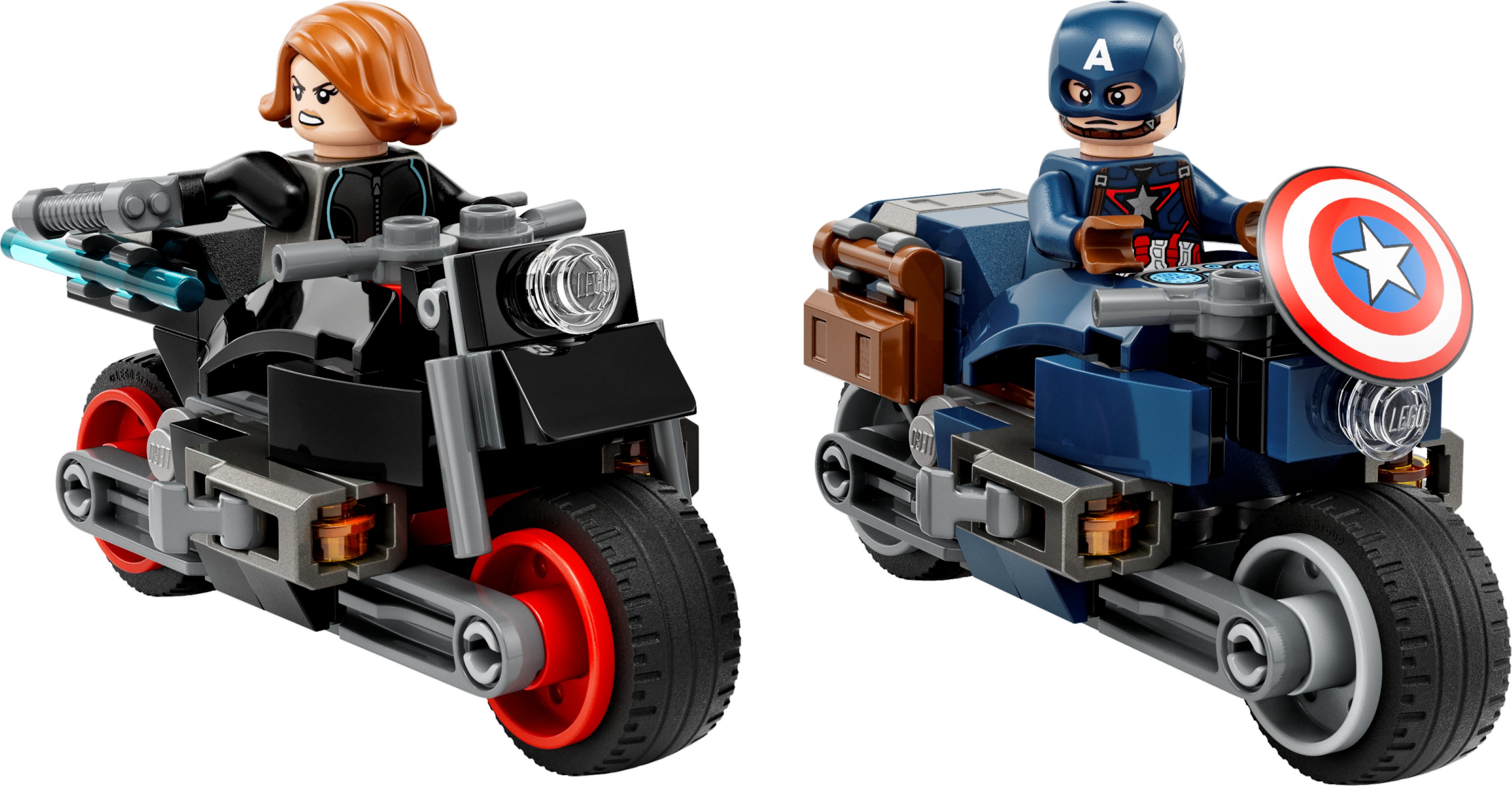Black Widow & Captain America motoren
