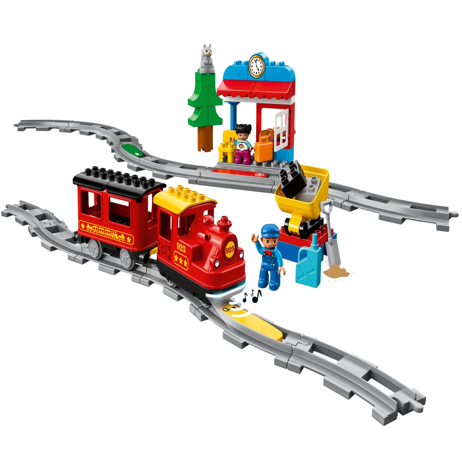 キミが車掌さん おしてgo機関車デラックス Duplo Lego Com Jp