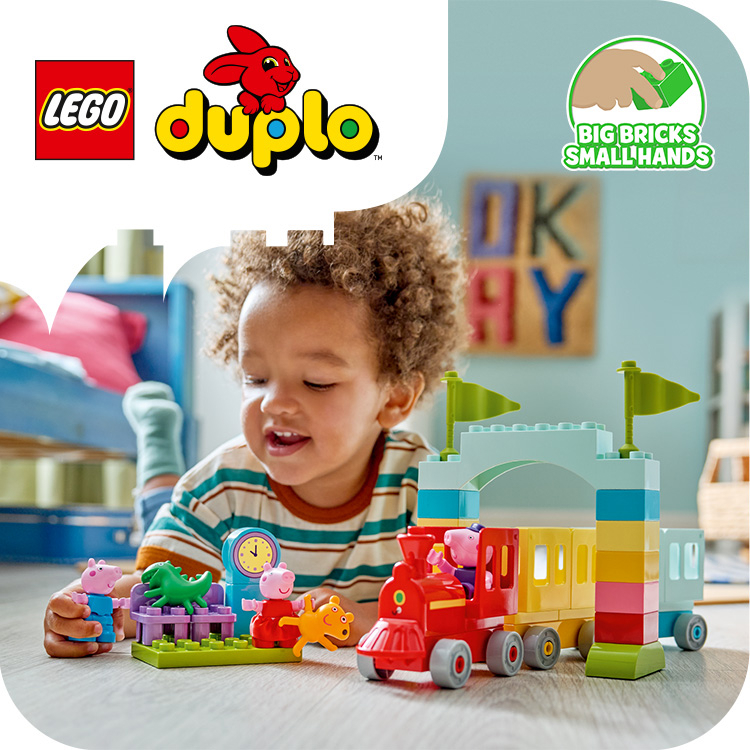 Train Ride with Grandpa Pig 10466 | DUPLO® | Buy online at the