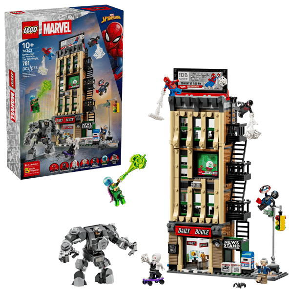 LEGO 76342 Spider-Man contre Mystério : le Daily Bugle — visuel 2 sur 8