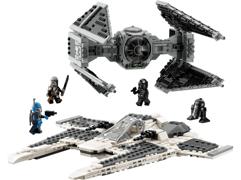 Mandalorian Fang Fighter vs. TIE Interceptor™ — LEGO set 75348