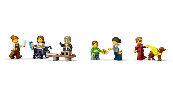 LEGO 60423 Le tramway et la station du centre-ville — visuel 7 sur 8