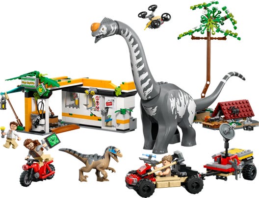 LEGO 76973 - Sporingsmission: Raptor og titanosaurus