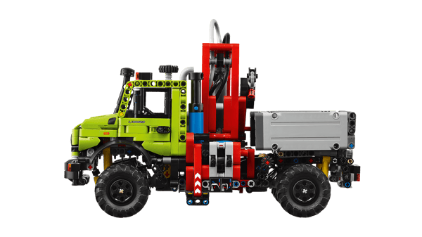 LEGO 42242 Mercedes-Benz Unimog U 5023 avec grue — visuel 3 sur 8