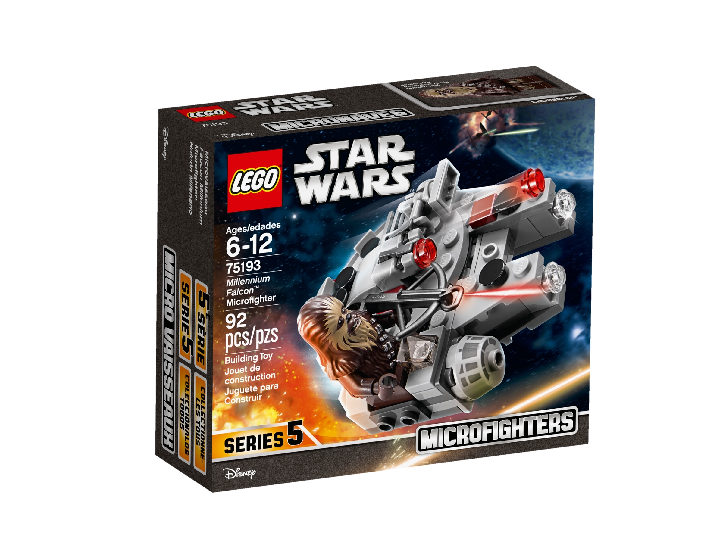 betaling konto lava Millennium Falcon™ Microfighter 75193 | Star Wars™ | Buy online at the  Official LEGO® Shop DE