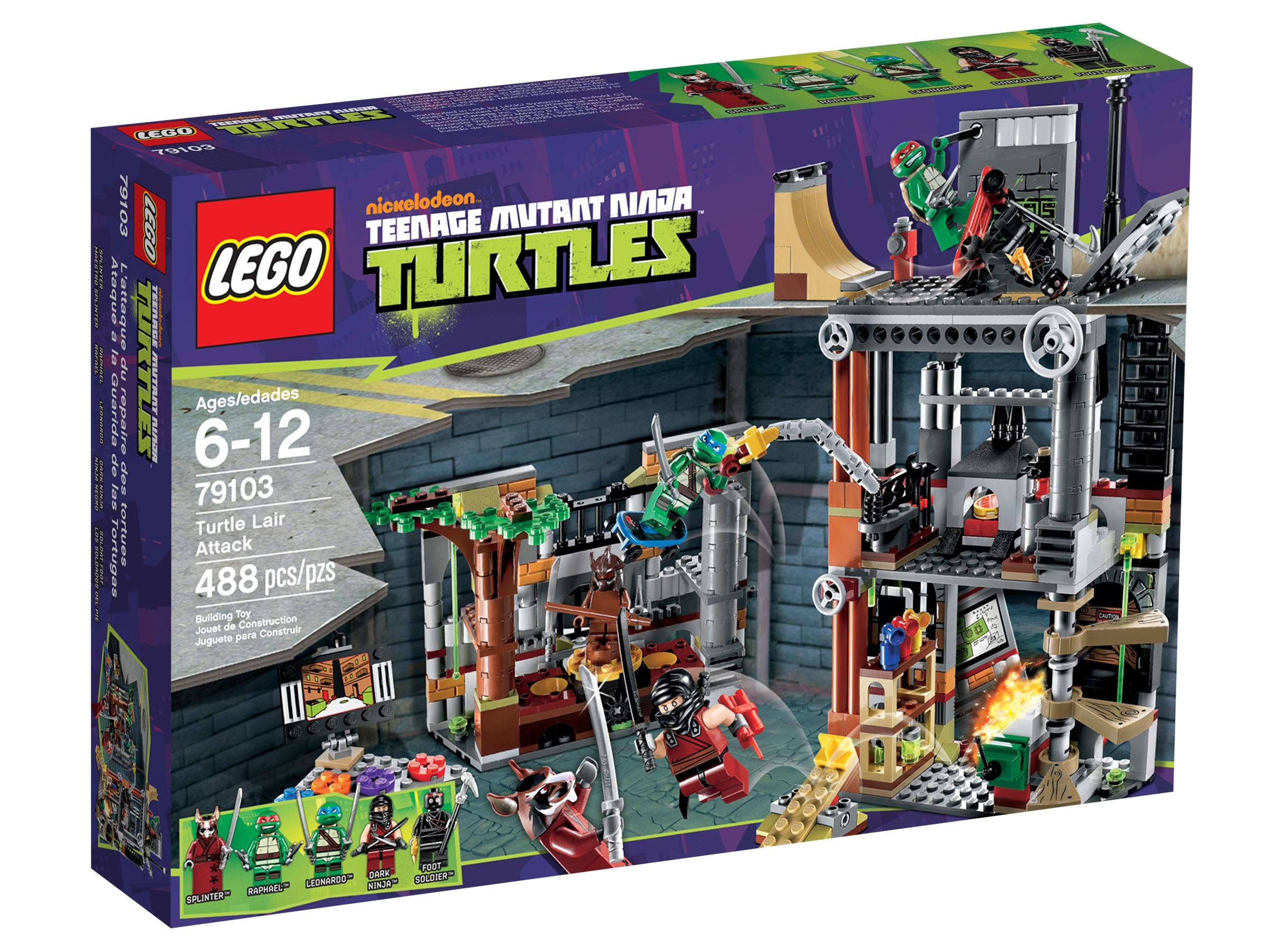 laat staan parfum ego Aanval op het Turtle hoofdkwartier 79103 | Teenage Mutant Ninja Turtles™ |  Officiële LEGO® winkel NL