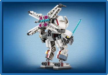 Custom Lego Gundam Lego Robot Moc Instructions Lego Mech Lego - Main Image