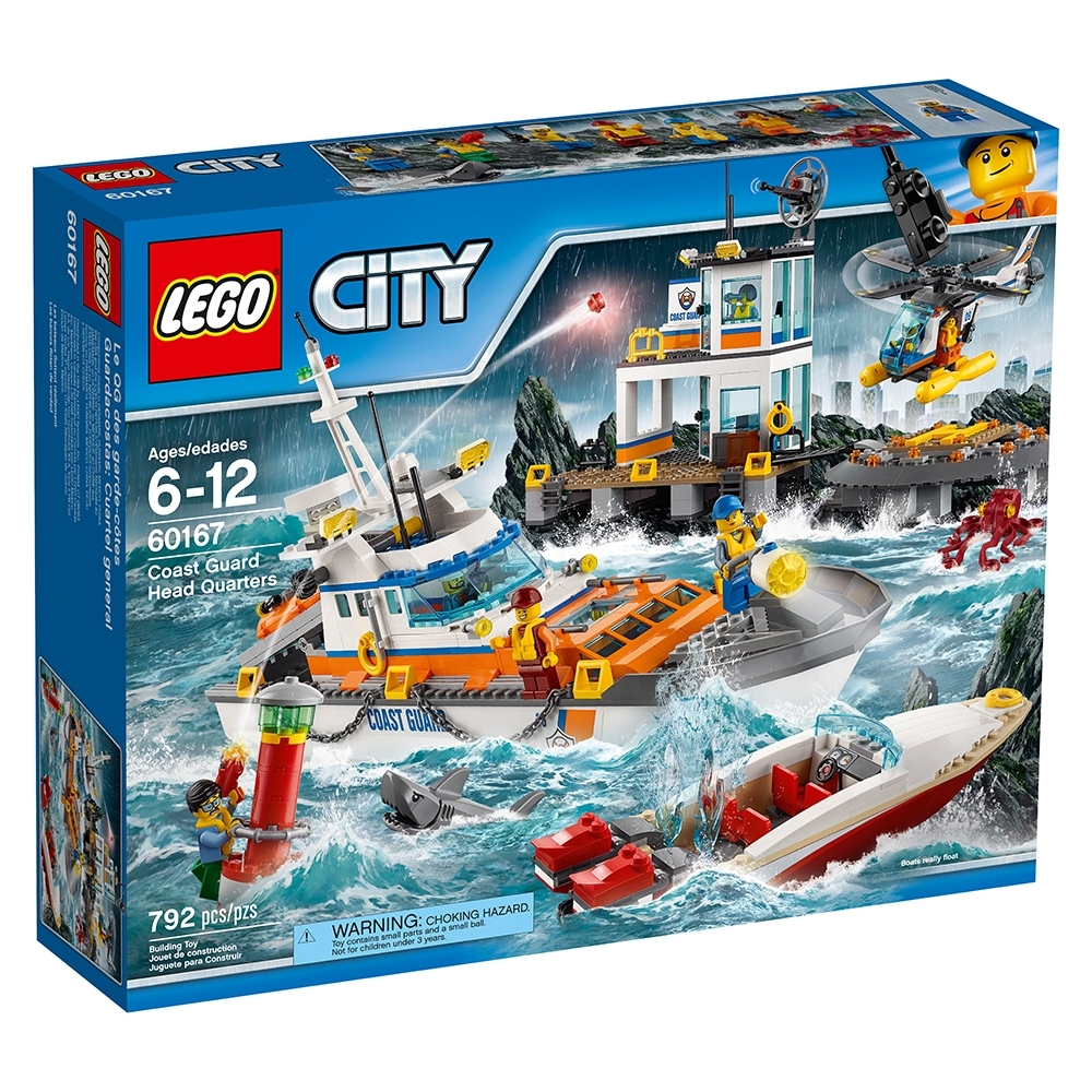 rolige Redaktør Dolke Coast Guard Head Quarters 60167 | City | Buy online at the Official LEGO®  Shop US